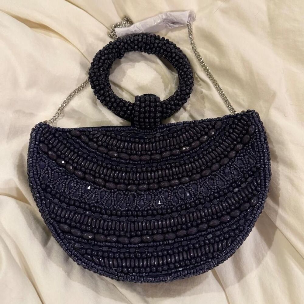 Nordstrom Women's Navy and Blue Bag